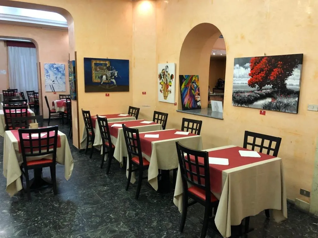 Restaurant, Hotel San Remo, Rome