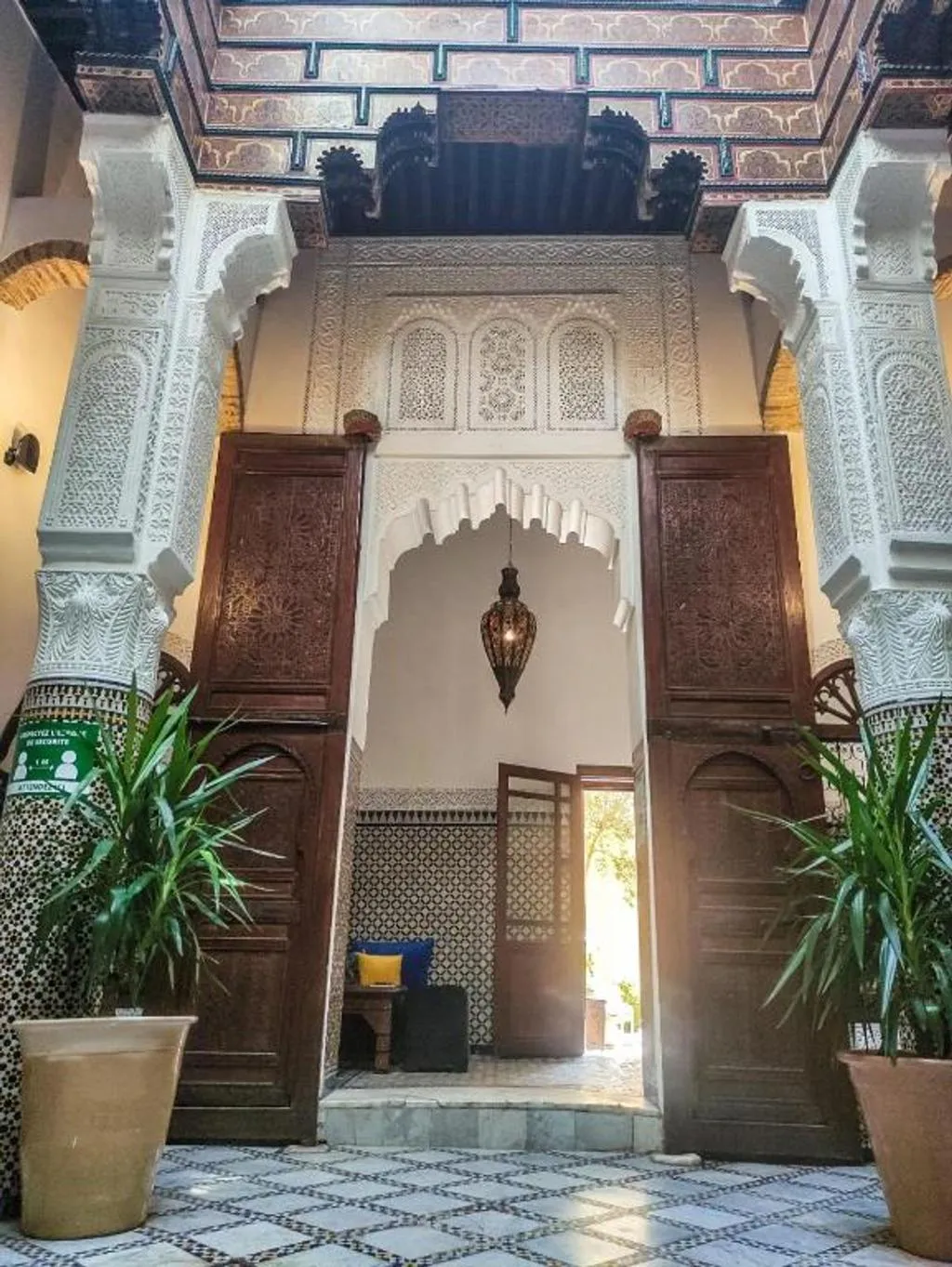 General view, Riad Dar Pierre, Fez