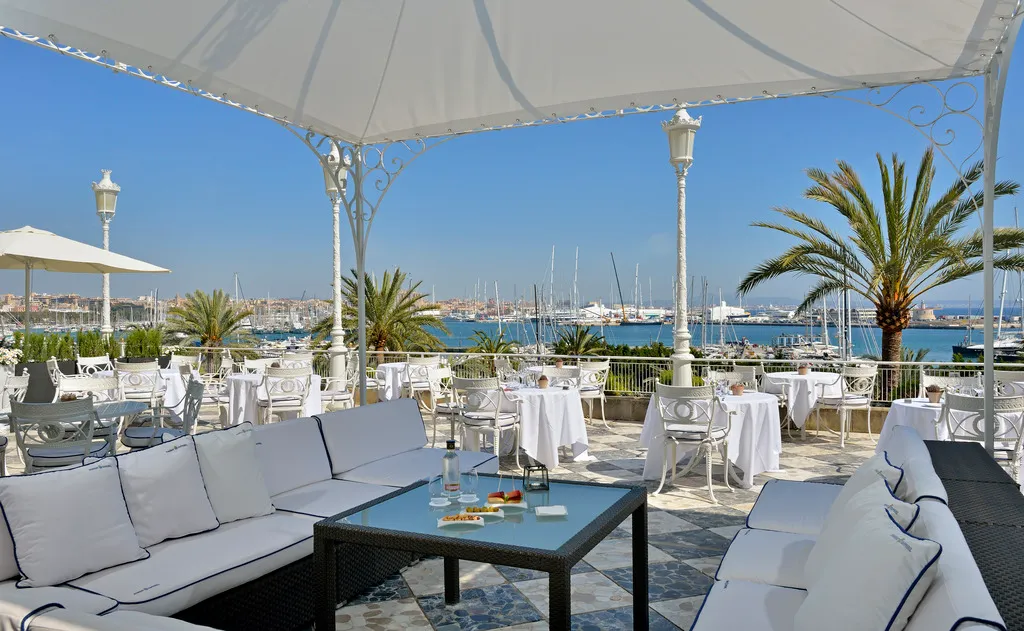 Terrace, Hotel Victoria Gran Meliá, Majorca