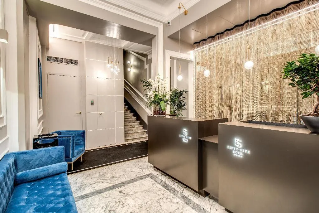Lobby, Hotel 55 Fiftyfive, Rome