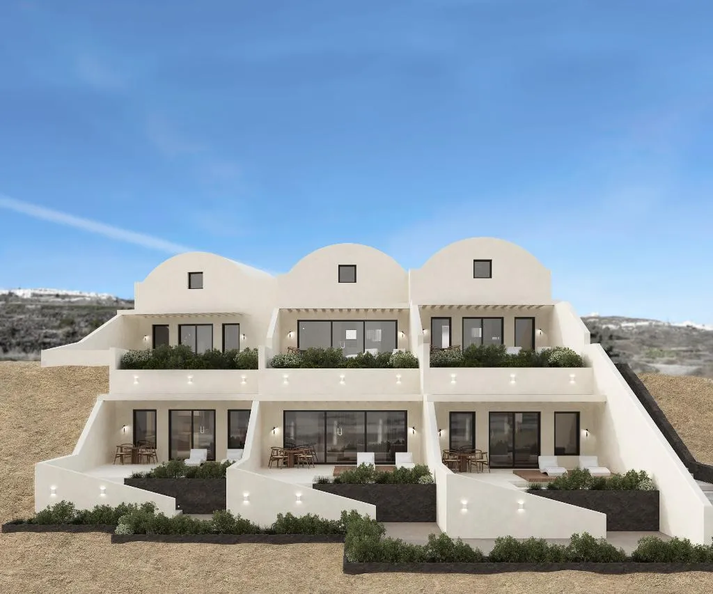 General view, Pnoe Luxury Suites, Santorini