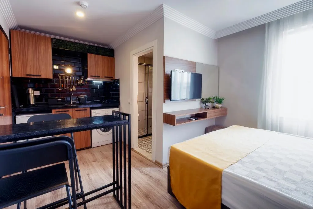 STUDIO ONE BEDROOM ONE BATHROOM Room, Terra Rossa Suites, Antalya