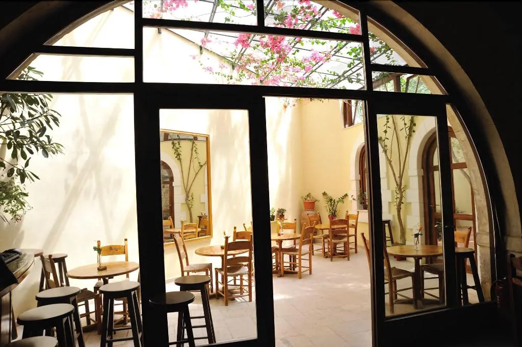 Terrace, Byzantine Hotel, Crete