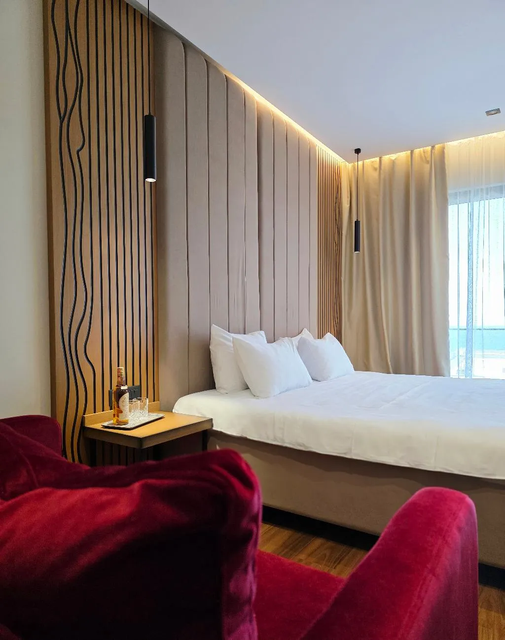SUITE ONE BED Room, Valza Boutique Hotel, Kavaje