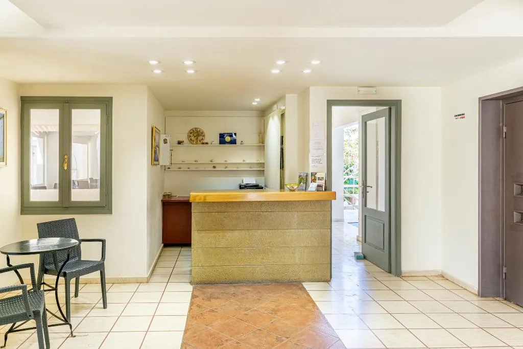 Lobby, Athina Inn, Crete