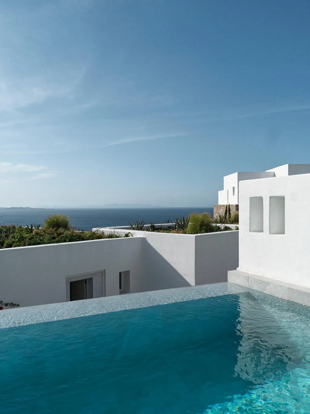SUITE SEA VIEW WITH PRIVATE POOL Room, Deos Mykonos - A Myconian Collection Hotel, Mykonos