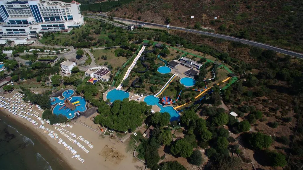 Terrace, Aria Claros Beach Resort Spa, Izmir