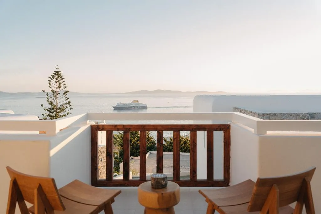 JUNIOR SUITE SEA VIEW Room, Bard De Sol, Mykonos