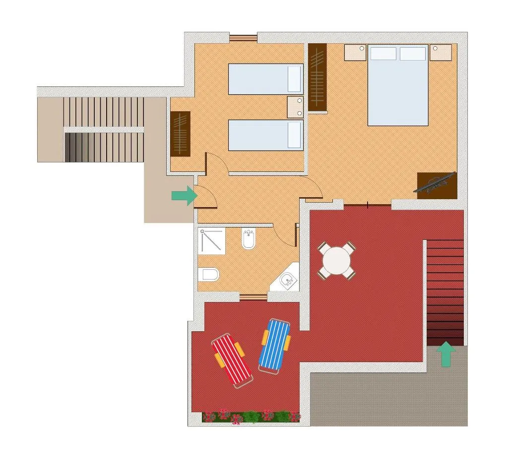 Room, Villa Anastasia, Olbia
