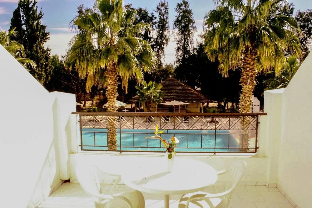 Terrace, Hotel Continental, Tunisia