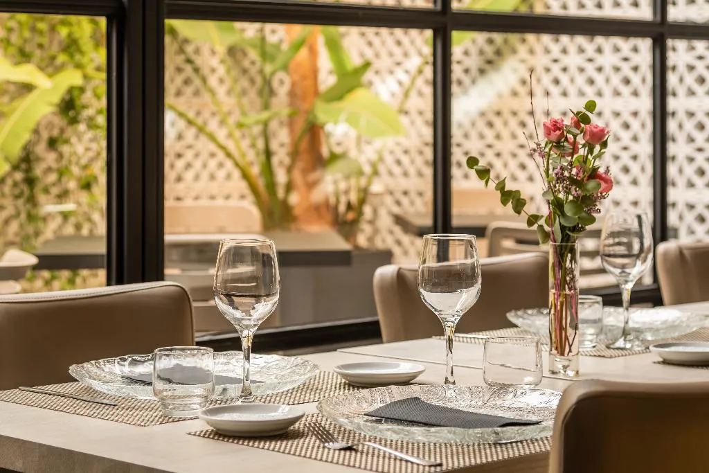 Restaurant, Arya Stadium Hotel, Barcelona