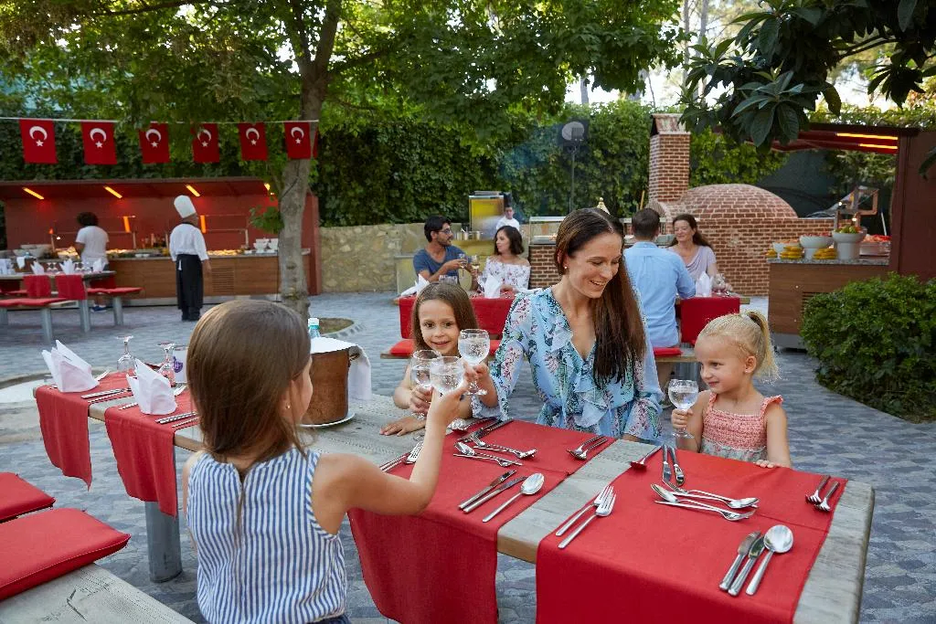Restaurant, Robinson Pamfilya, Antalya