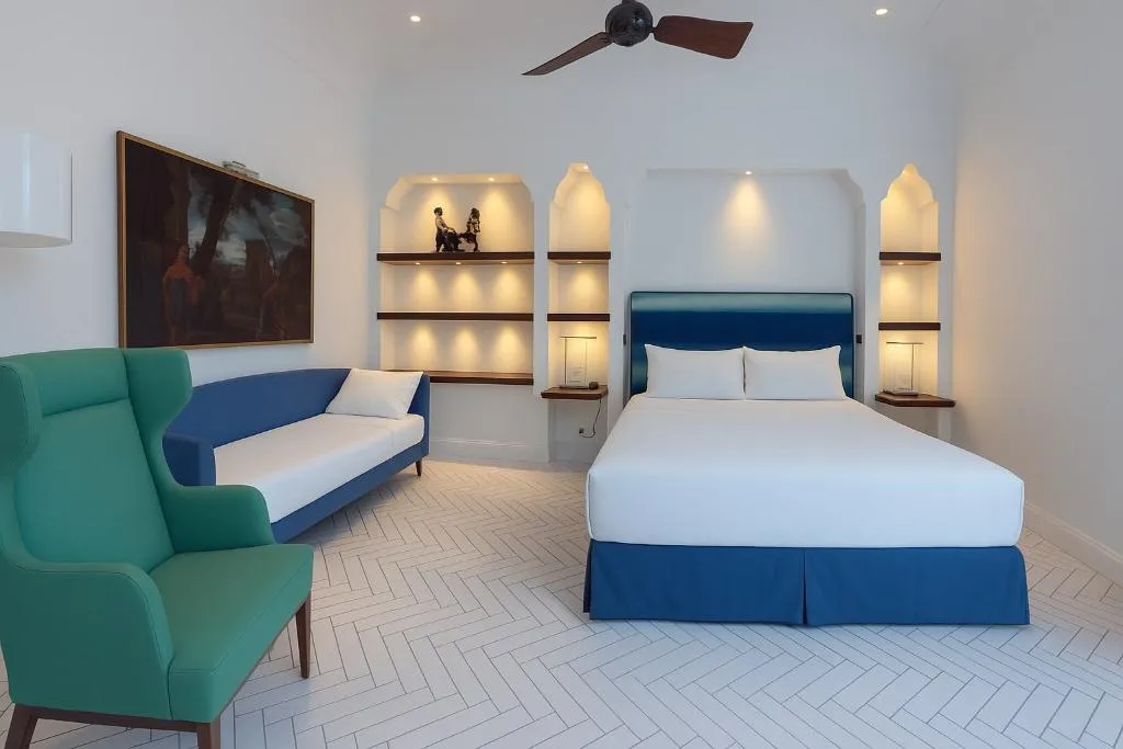 TRIPLE SUPERIOR Room, Grand Hotel Europa Palace, Naples