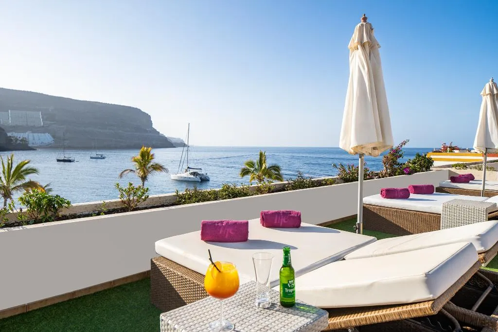 Terrace, Hotel LIVVO Puerto de Mogán, Gran Canaria