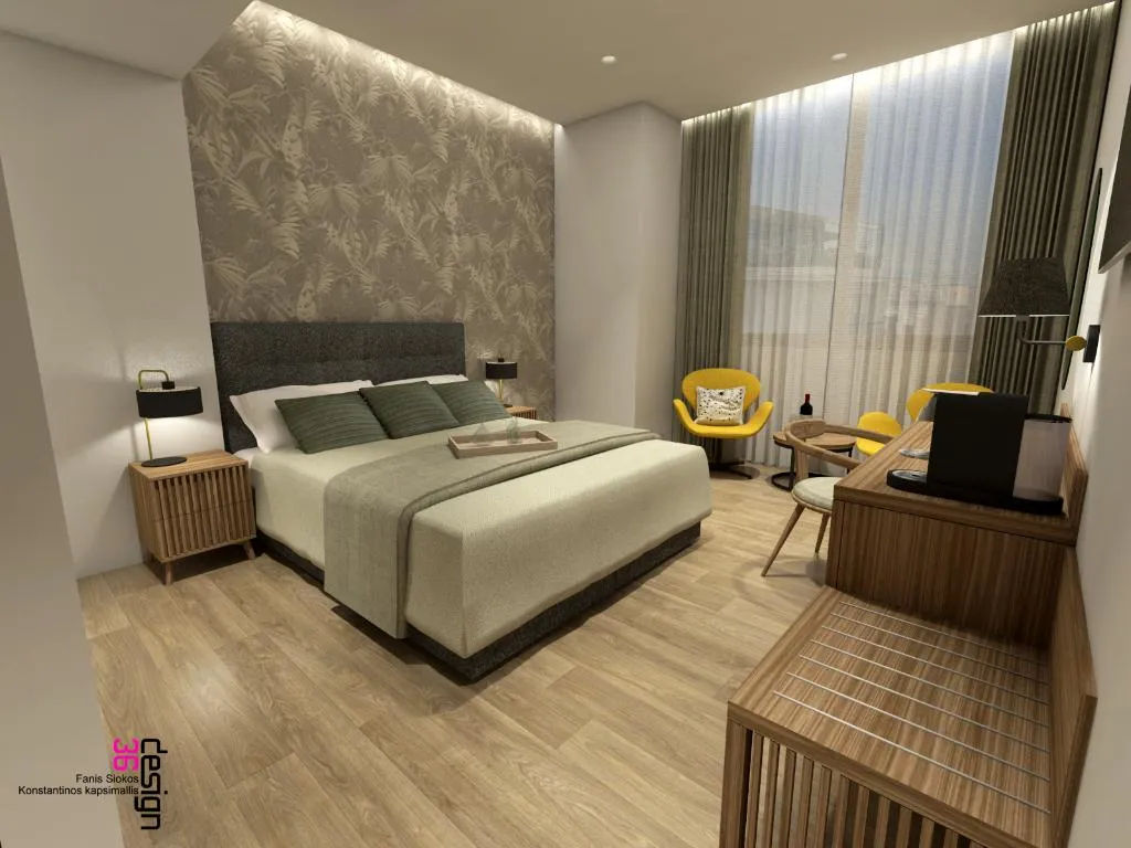 Double or Twin SUPERIOR WITH TERRACE Room, Zein Boutique Athens Hotel, Athens