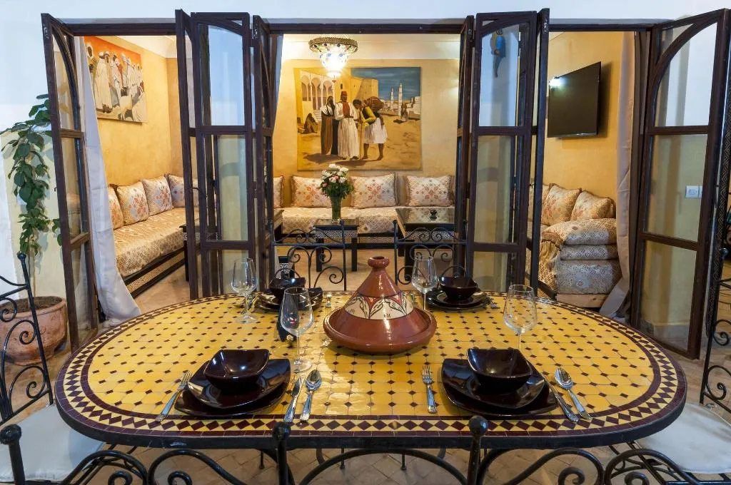 Restaurant, Riad Fuschia, Marrakech