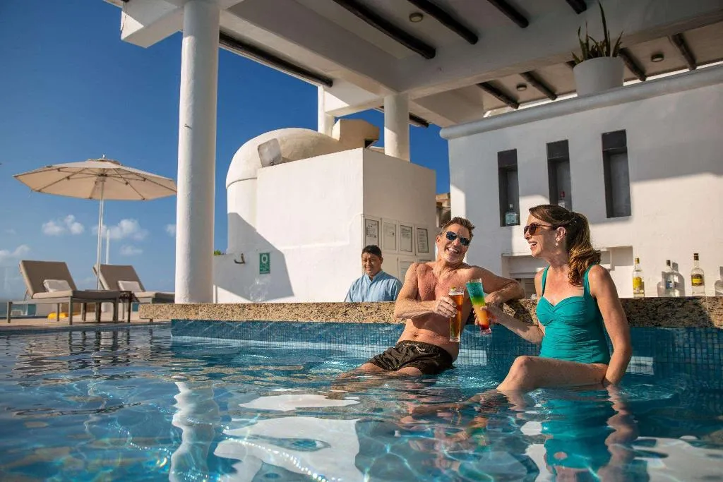 Pool, Playacar Palace All Inclusive, Cancun Area