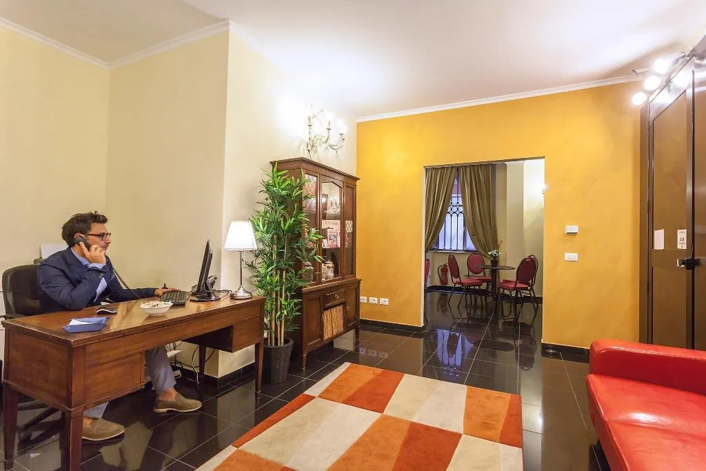 Lobby, Hotel Regina Giovanna, Rome