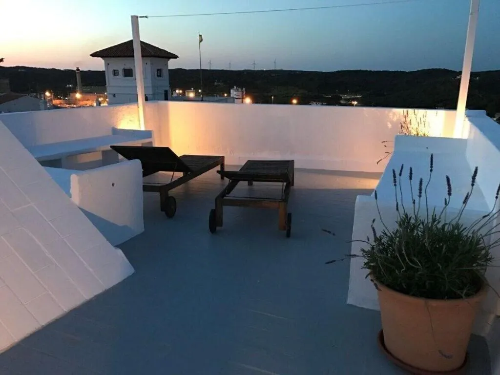 Terrace, Casa Albertí Boutique Hotel, Menorca