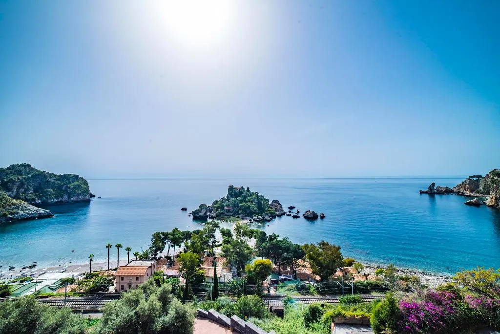 General view, Hotel Isola Bella, Taormina