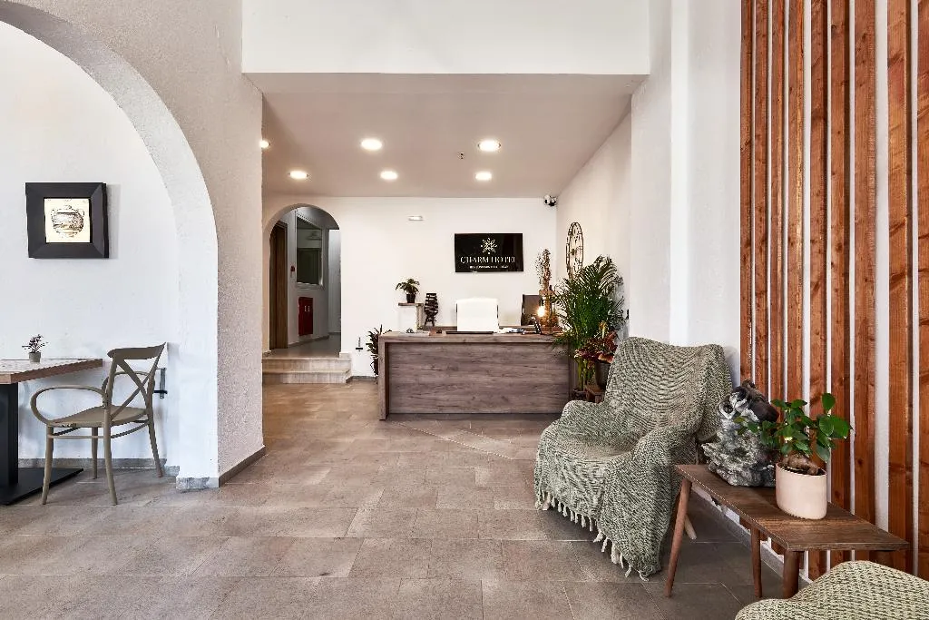 Lobby, Charm Hotel Hersonissos, Crete