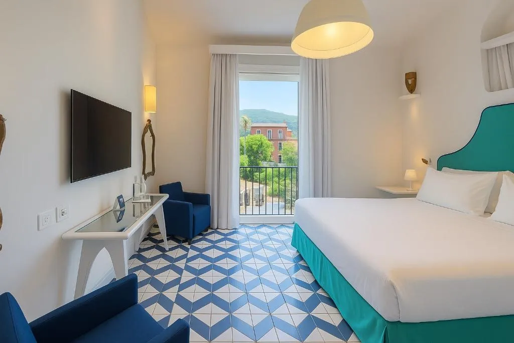 Room CITY VIEW Room, Grand Hotel Europa Palace, Naples