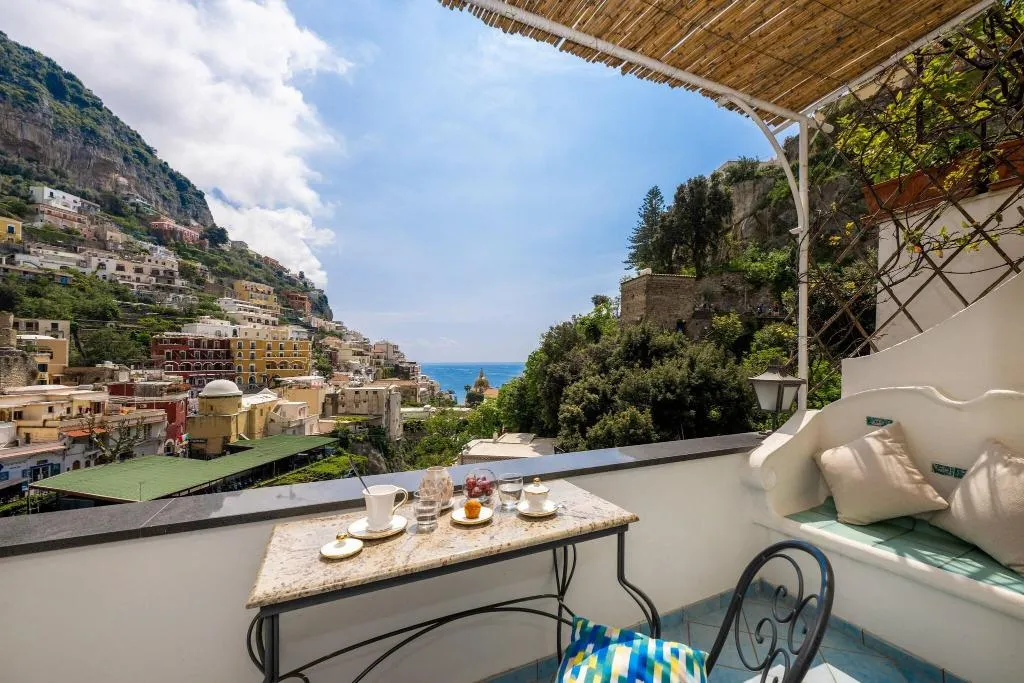 Terrace, Hotel Royal Prisco, Naples