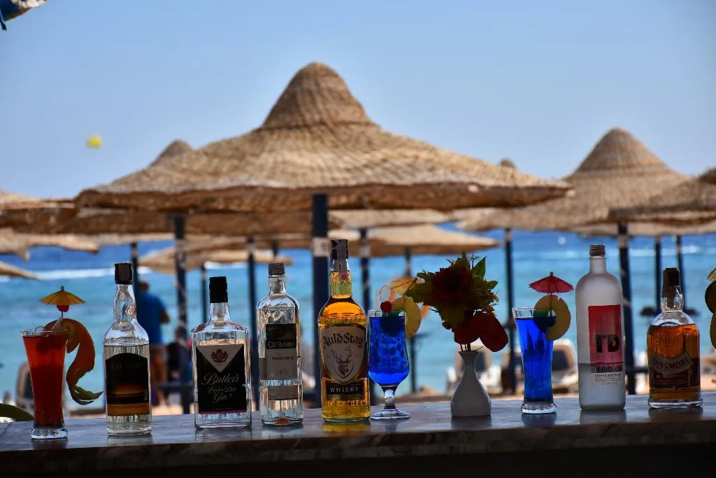 Bar, Gafy Resort Aqua Park, Red Sea Riviera