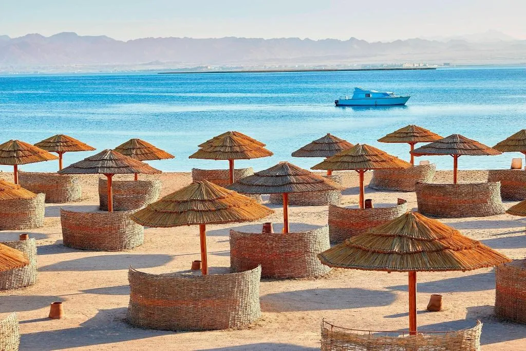 Beach, Sheraton Soma Bay, Red Sea Riviera