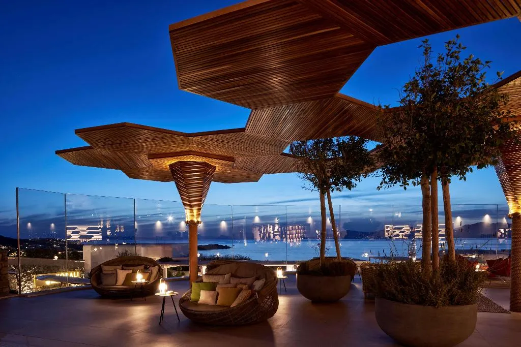 Bar, Myconian Naia - Preferred Hotels & Resorts, Mykonos
