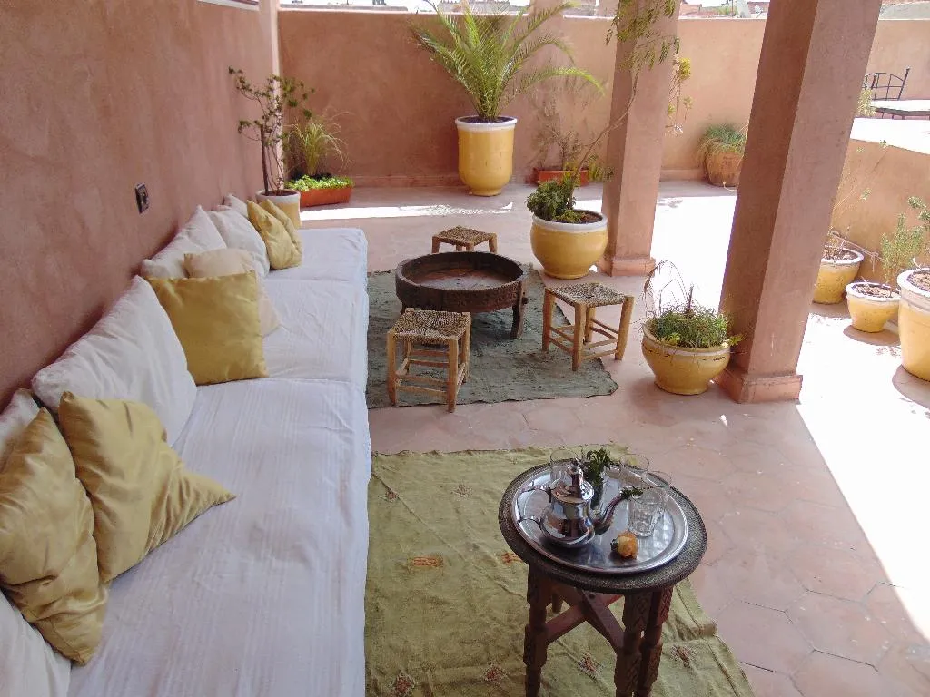 Terrace, Riad Dar Tuscia, Marrakech