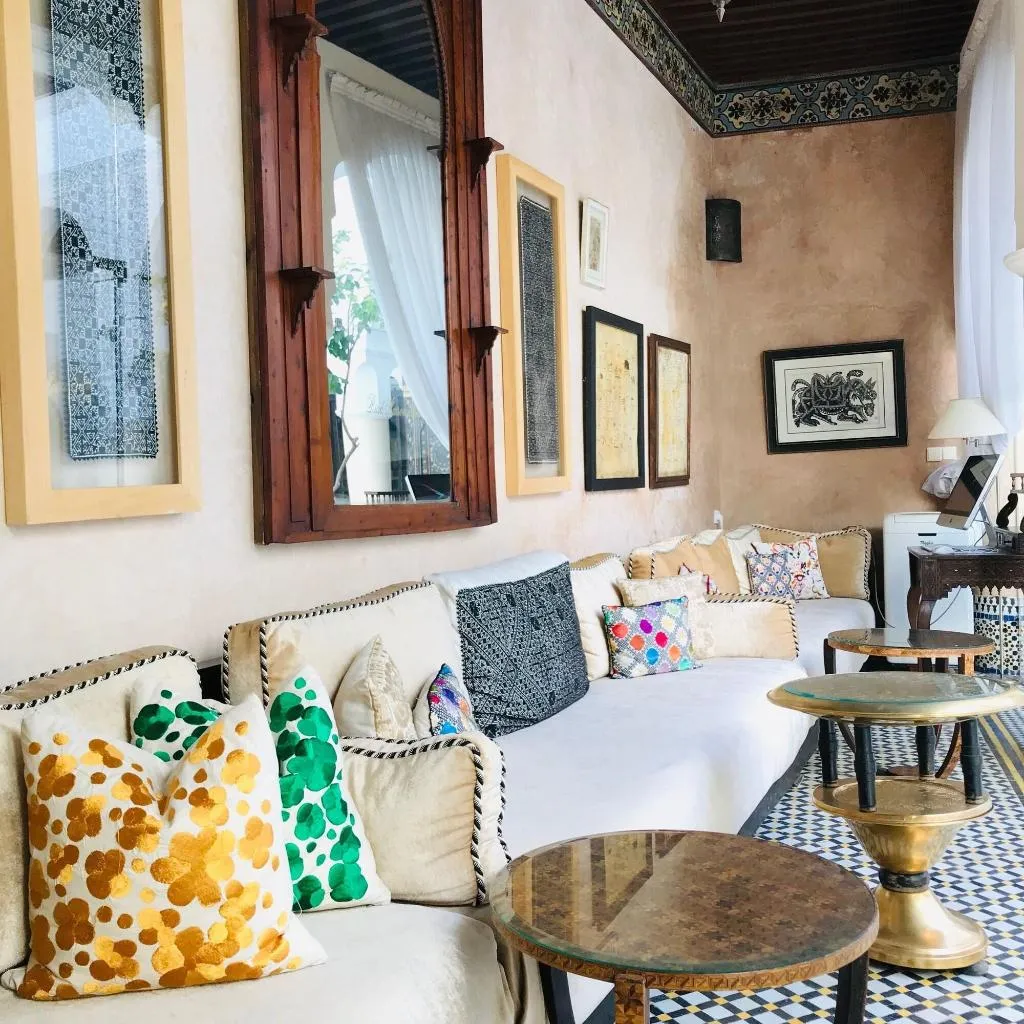 Lobby, Riad Maison Bleue & Spa, Fez