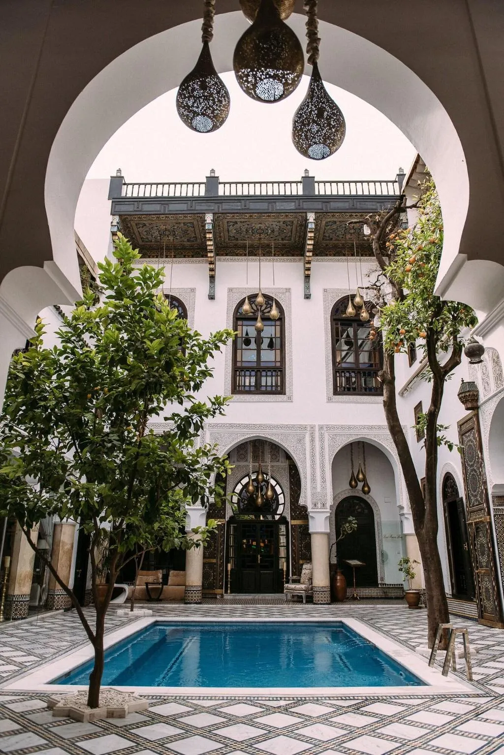 General view, Riad Maison Bleue & Spa, Fez