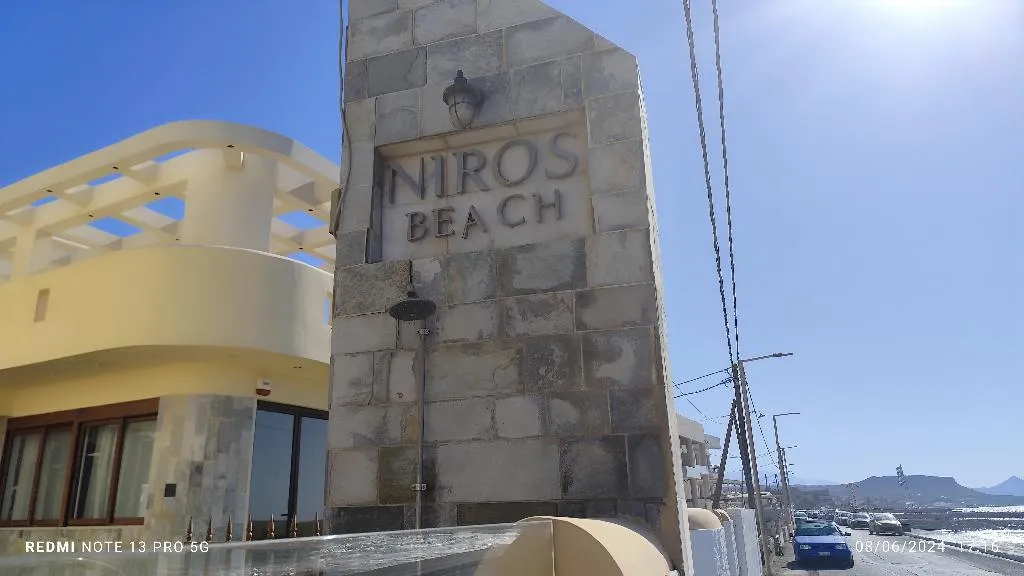 General view, Niros Beach, Crete