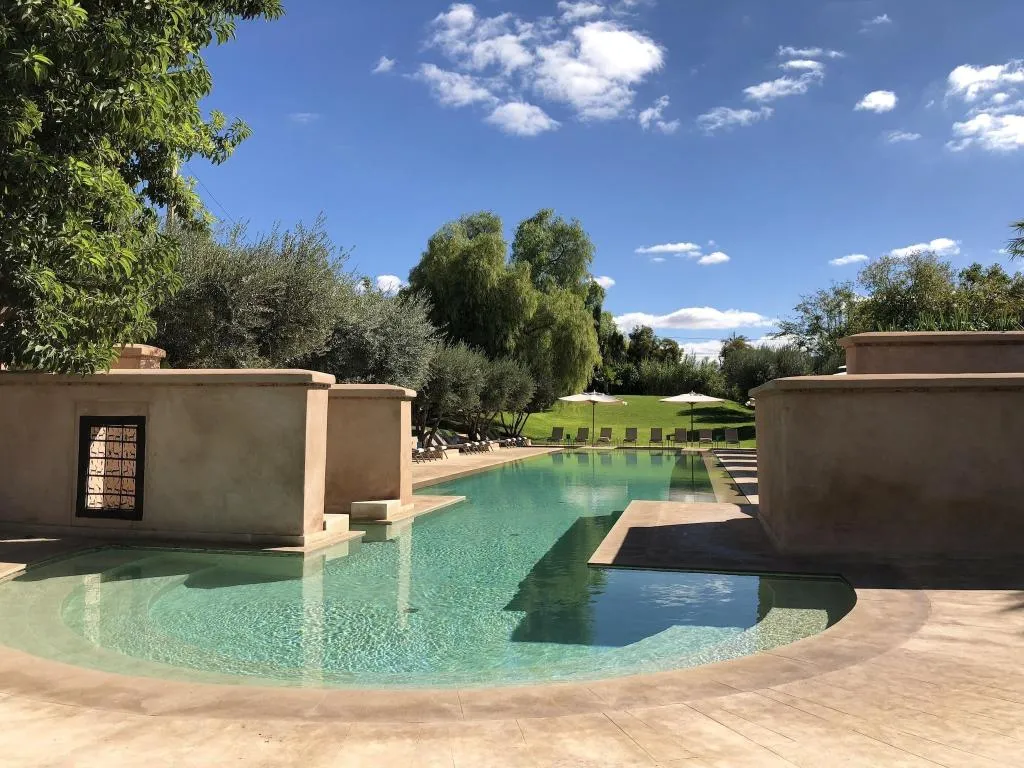 General view, Hotel Les Deux Tours, Marrakech