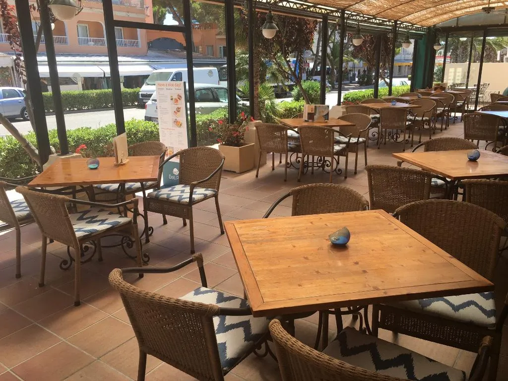 Terrace, Hotel Bell Port, Majorca
