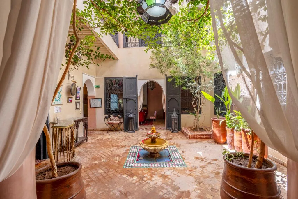Lobby, Riad Saba, Marrakech