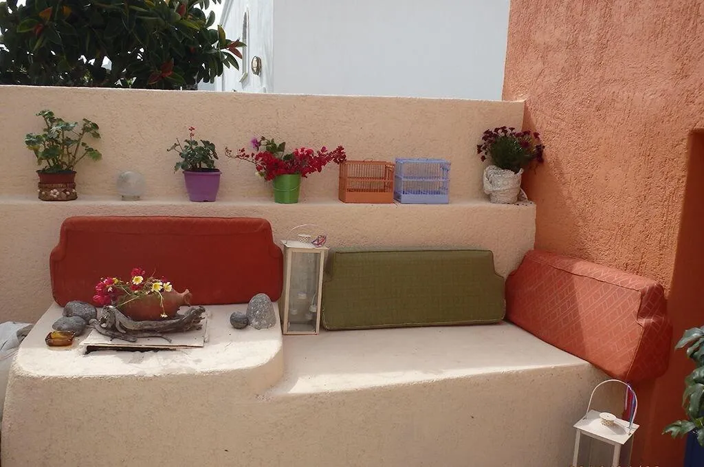 Terrace, Emmantina Houses, Santorini