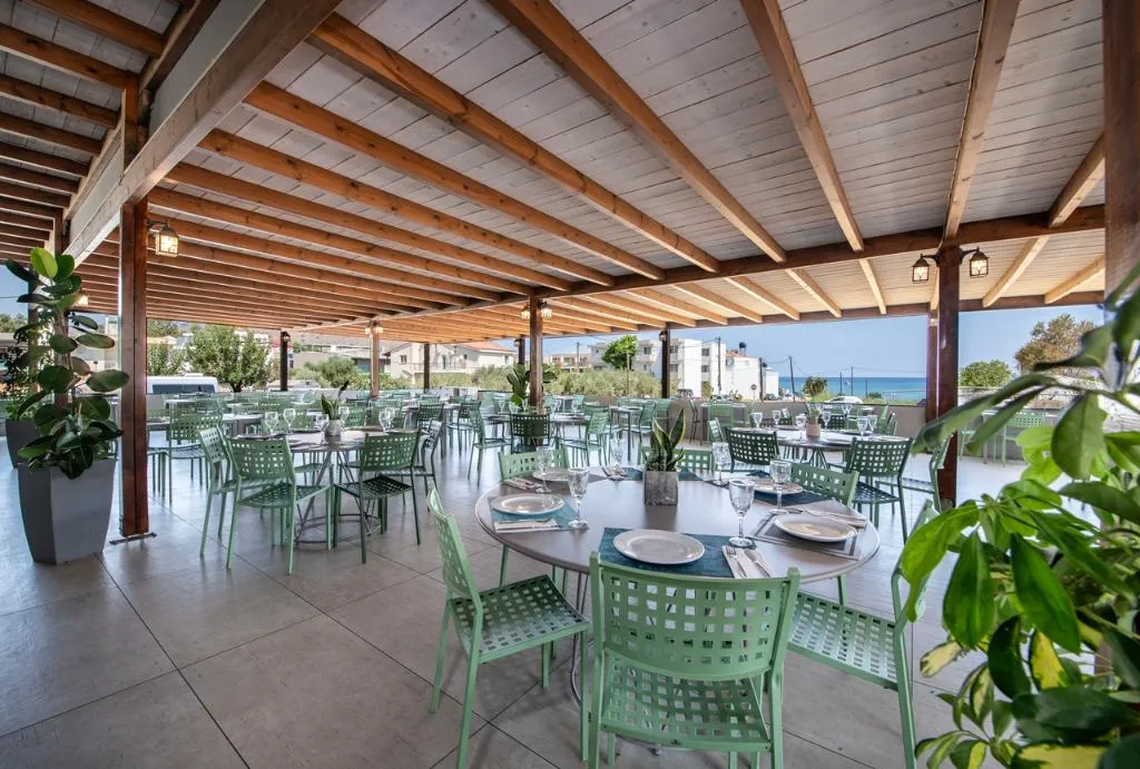 Restaurant, Summer Beach, Crete