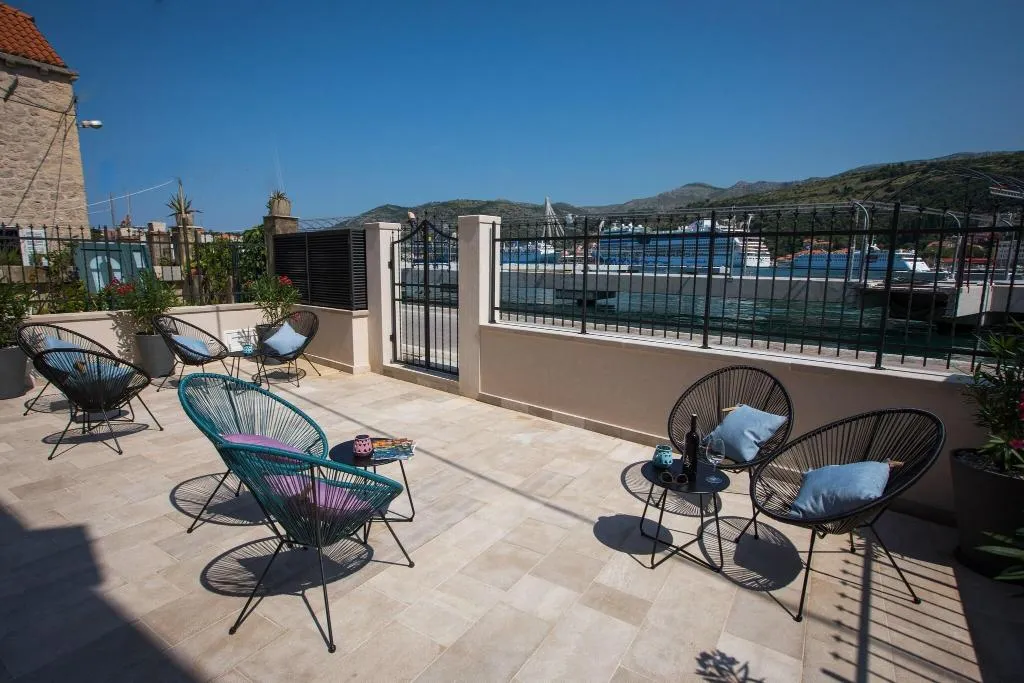 Terrace, Bova Luxury Rooms, Dubrovnik