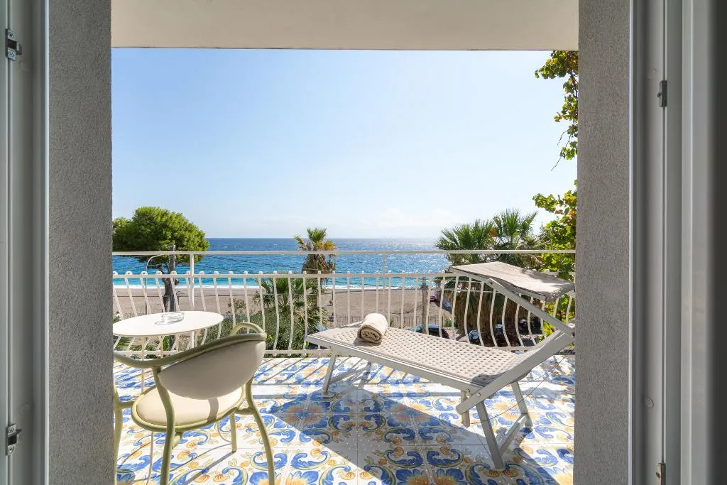 DOUBLE DELUXE SEA FRONT Room, Hotel Rivage Taormina, Taormina