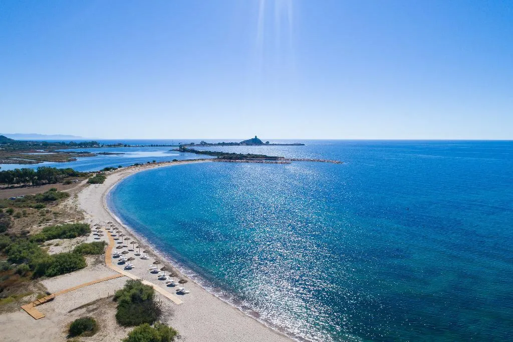 Beach, Is Molas Resort, Cagliari