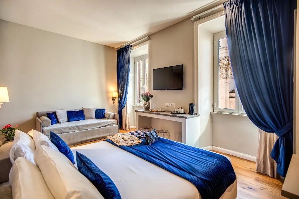 TRIPLE ANNEX Room, Hotel 55 Fiftyfive, Rome
