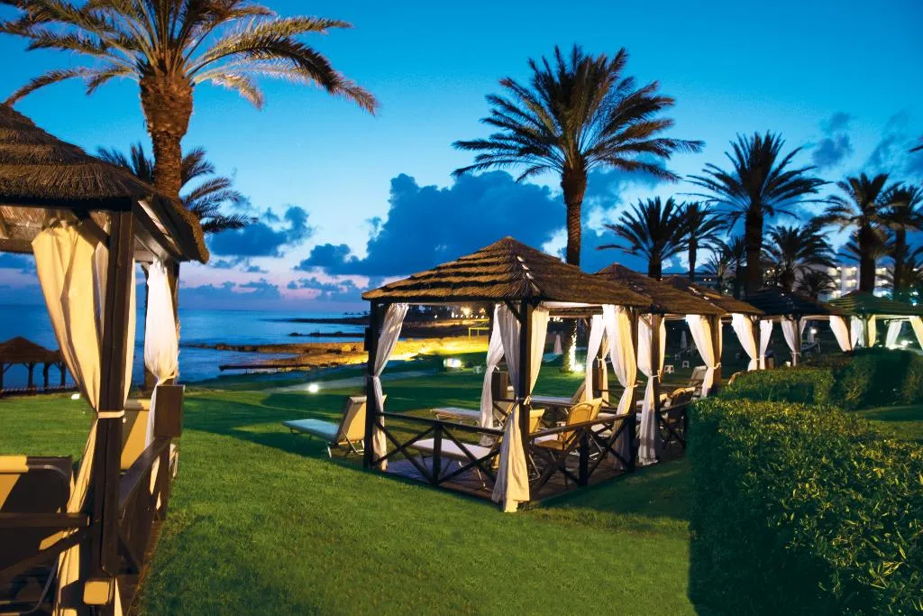 Beach, Constantinou Bros Athena Beach Hotel, Cyprus