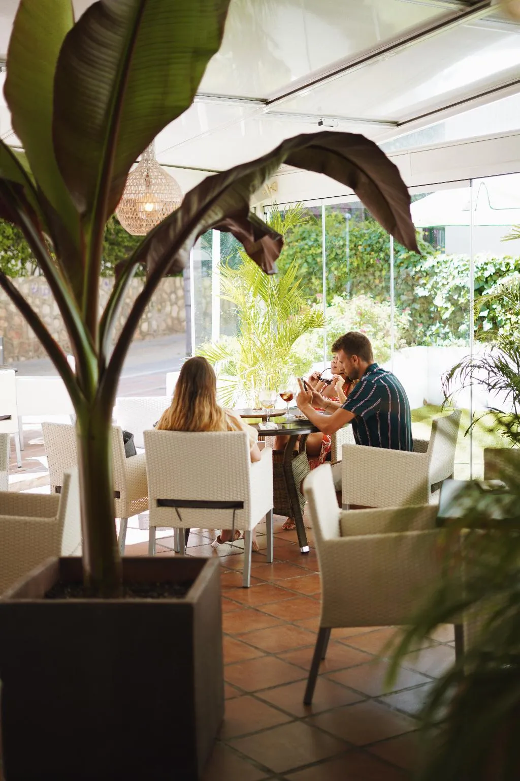 Restaurant, Puerto Azul Marbella, Costa Del Sol