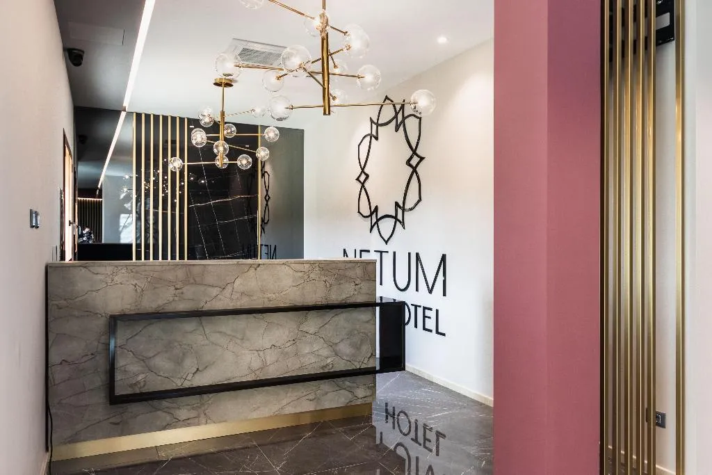 Lobby, Hotel Netum Mare, Catania