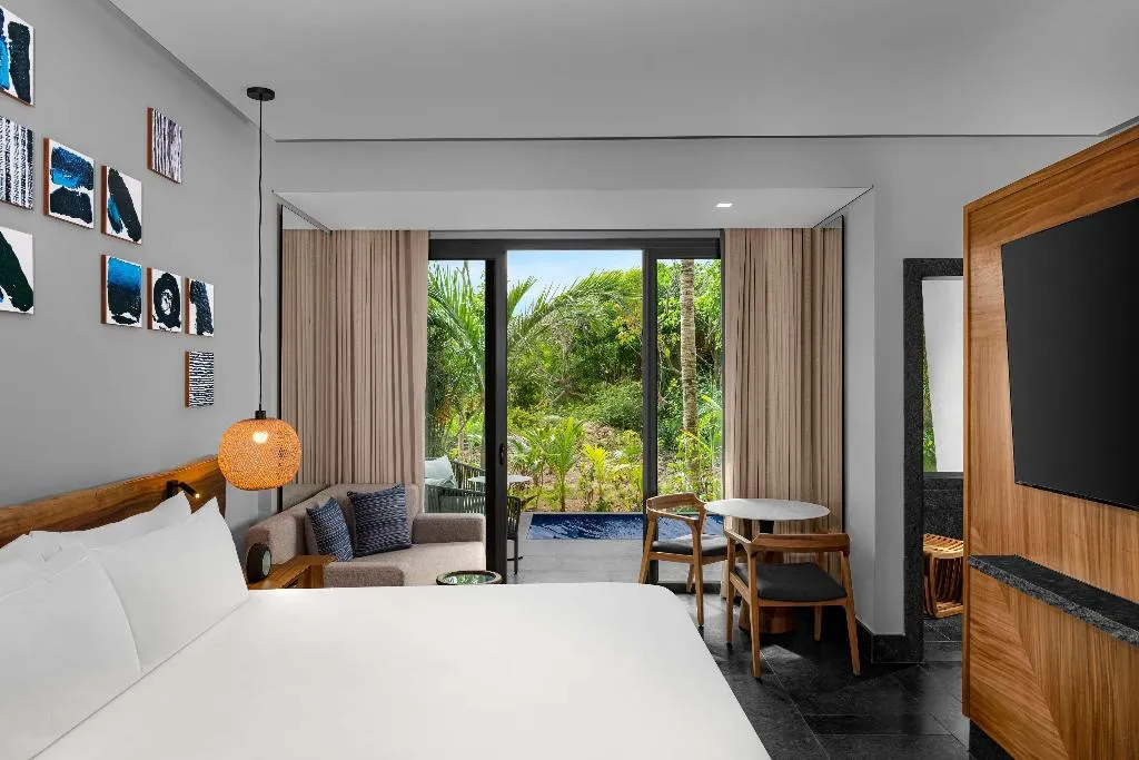 DOUBLE Accessible KING SIZE BED Room, Conrad Tulum Riviera Maya, Cancun Area