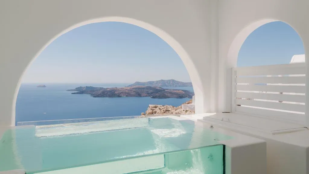 TRIPLE SUPERIOR SEA VIEW Room, Apeiron Blue Santorini - Apeiron Hotels, Santorini