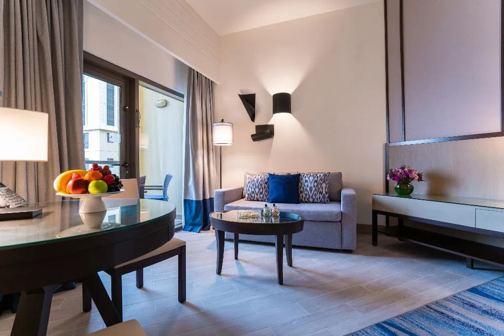 FAMILY ROOM SEA VIEW WITH BALCONY Room, Amwaj Rotana-Jumeirah Beach, Dubai