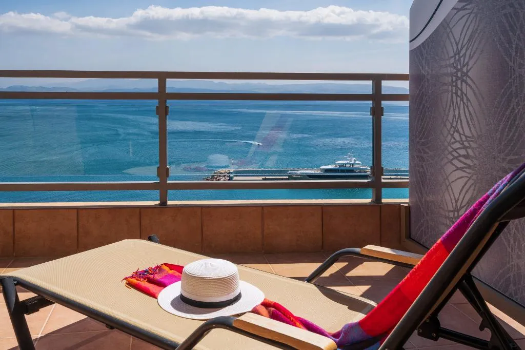 Double or Twin SUPERIOR SEA VIEW Room, Minos Boutique Hotel Agia Galini, Crete